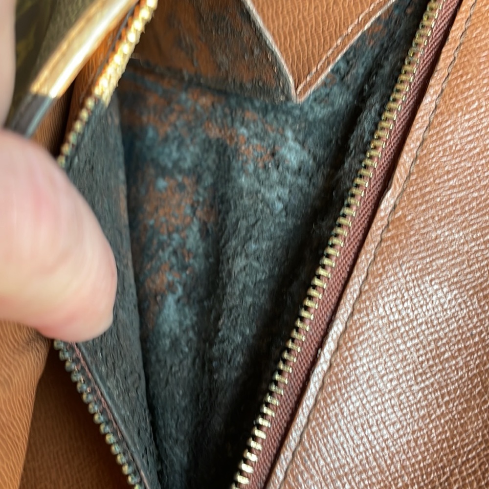 Louis Vuitton monogram Porte envelope clutch turned shoulder bag - Picture 14 of 16